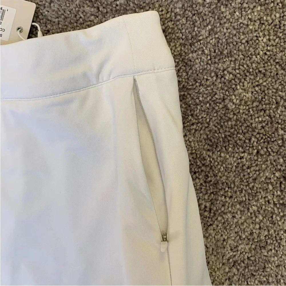 Peter Millar Women’s Laura Wrap Skort Golf White Blue Pockets Size XL - NWT $99 - Picture 3 of 12